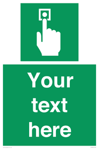 Custom Safe Condition Emergency call point